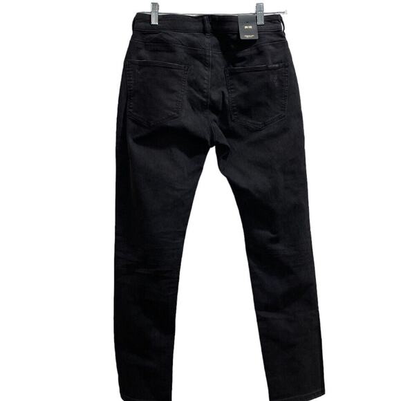 Scotch and Soda Maison Scotch The Skim Super Slim Size 29/32 Black Jeans New - Picture 14 of 16